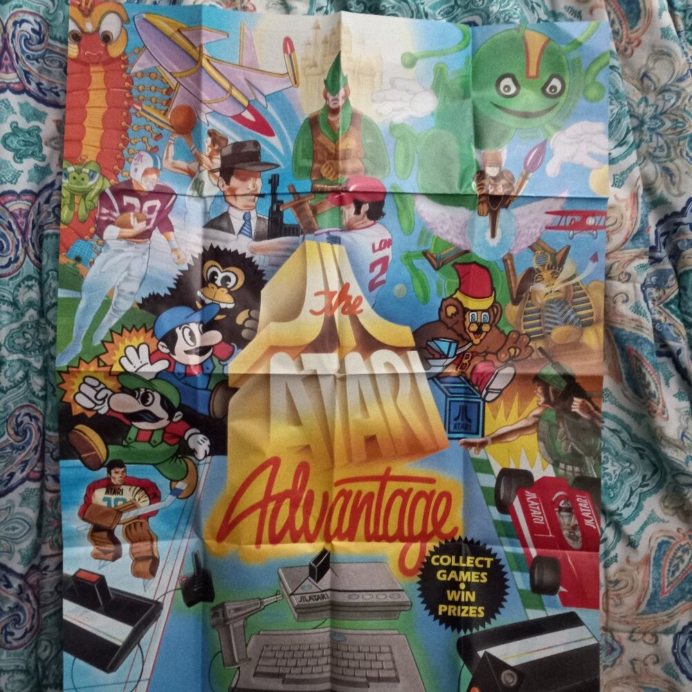THE ATARI ADVANTAGE COLLECTOR'S POSTER
